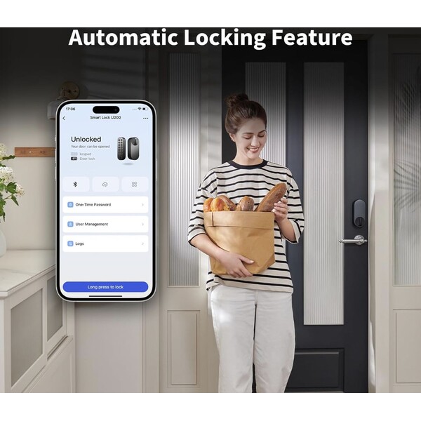 AQARA-Smart-Lock-U200-chytry-zamek-cerny