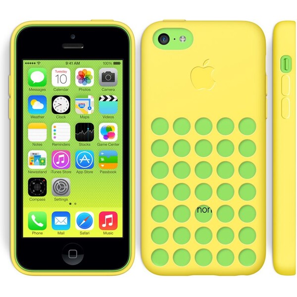 Apple-pouzdro-pro-iPhone-5C-zlute