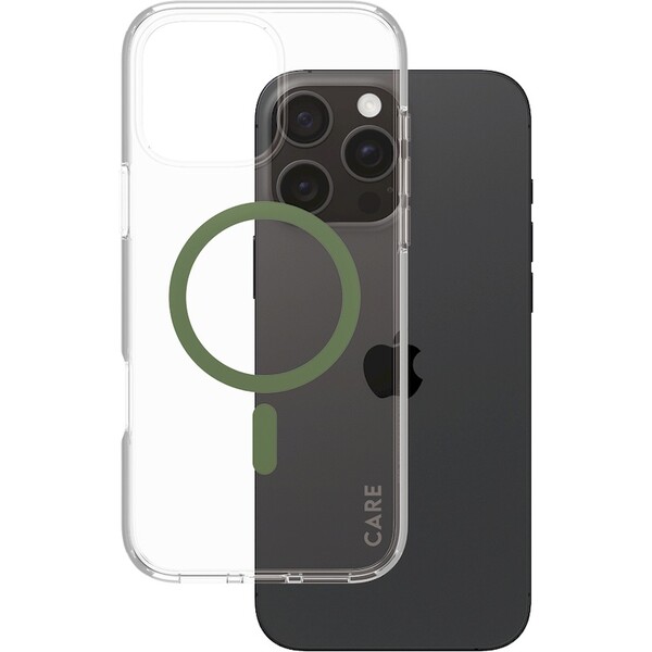 PanzerGlass-CARE-kryt-Apple-iPhone-16-Pro-Max-MagSafe-Urban-Combat-ciry-zeleny