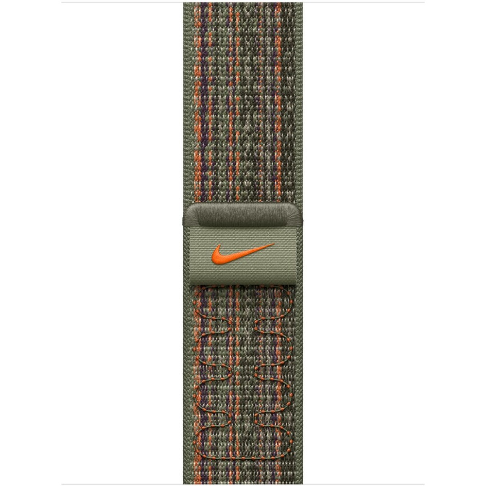 Apple-Watch-41-40-38mm-sekvojove-zeleny-oranzovy-provlekaci-sportovni-reminek-Nike