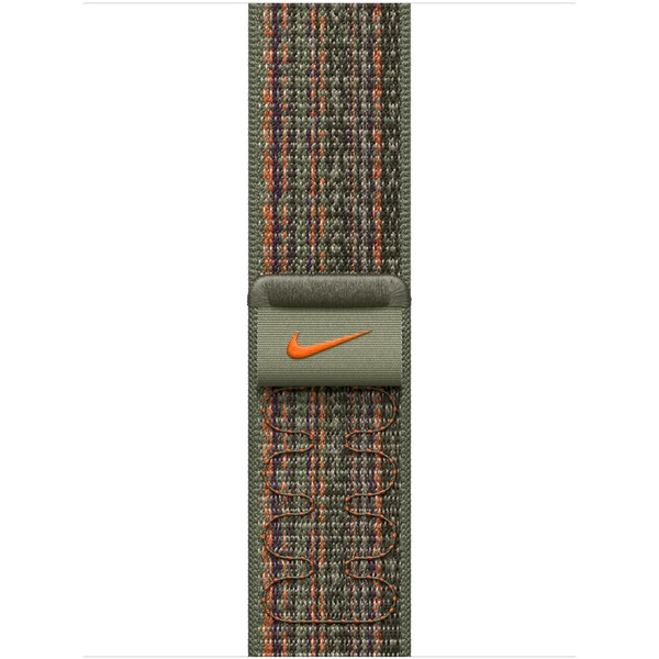 Apple-Watch-41-40-38mm-sekvojove-zeleny-oranzovy-provlekaci-sportovni-reminek-Nike