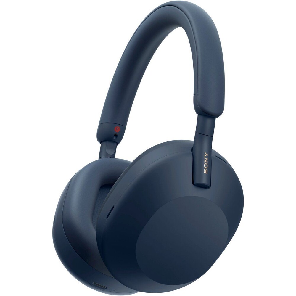 Sony-WH-1000XM5-bezdratova-sluchatka-modra
