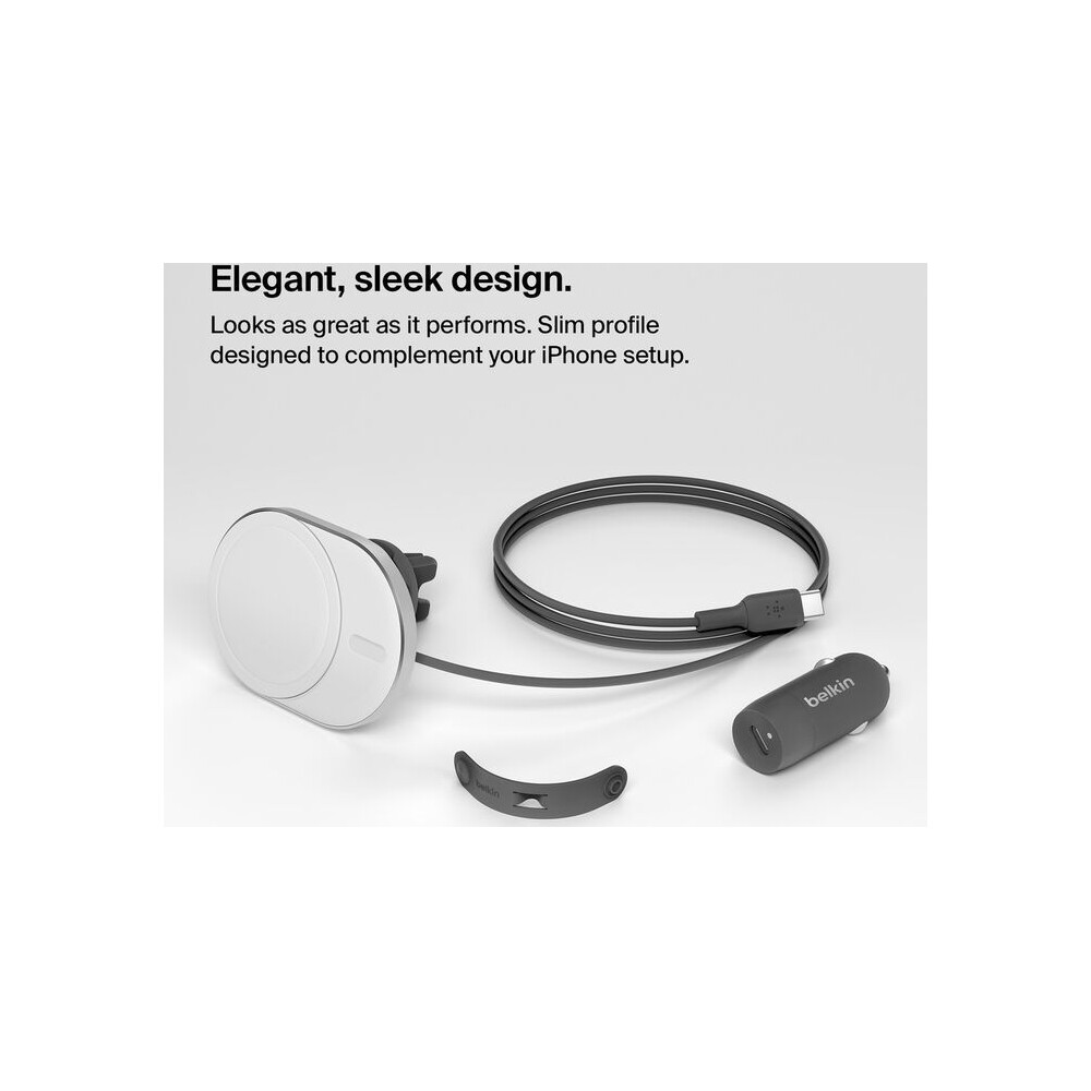 Belkin-BOOST-CHARGE-Qi2-MagSafe-drzak-do-auta-15W-sedy