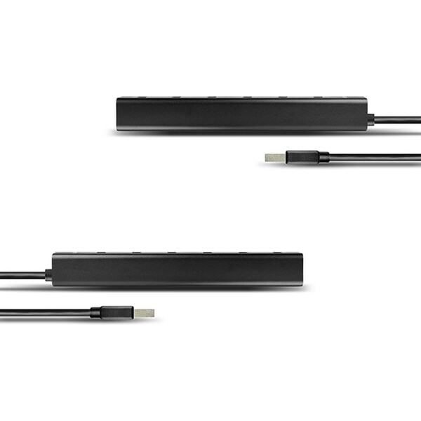 AXAGON-HUESA7BP-7x-USB3-0-ALU-CHARGING-hub-vc-AC-adapteru