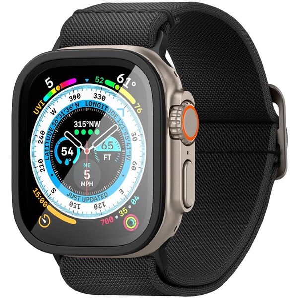 Spigen-Glass-tR-Slim-Pro-1-Pack-tvrzene-sklo-Apple-Watch-Ultra-49mm-cerne