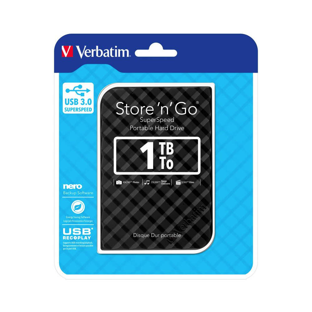VERBATIM-Store-n-Go-HDD-1TB-USB-3-0-SuperRYCHOTADIS-Kd-GEN2-cerny