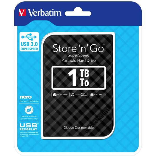 VERBATIM-Store-n-Go-HDD-1TB-USB-3-0-SuperRYCHOTADIS-Kd-GEN2-cerny