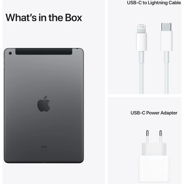 Apple iPad 10,2" 64GB Wi-Fi + Cellular vesmírně šedý (2021) - Tablety - Obrázek IBQKF00101