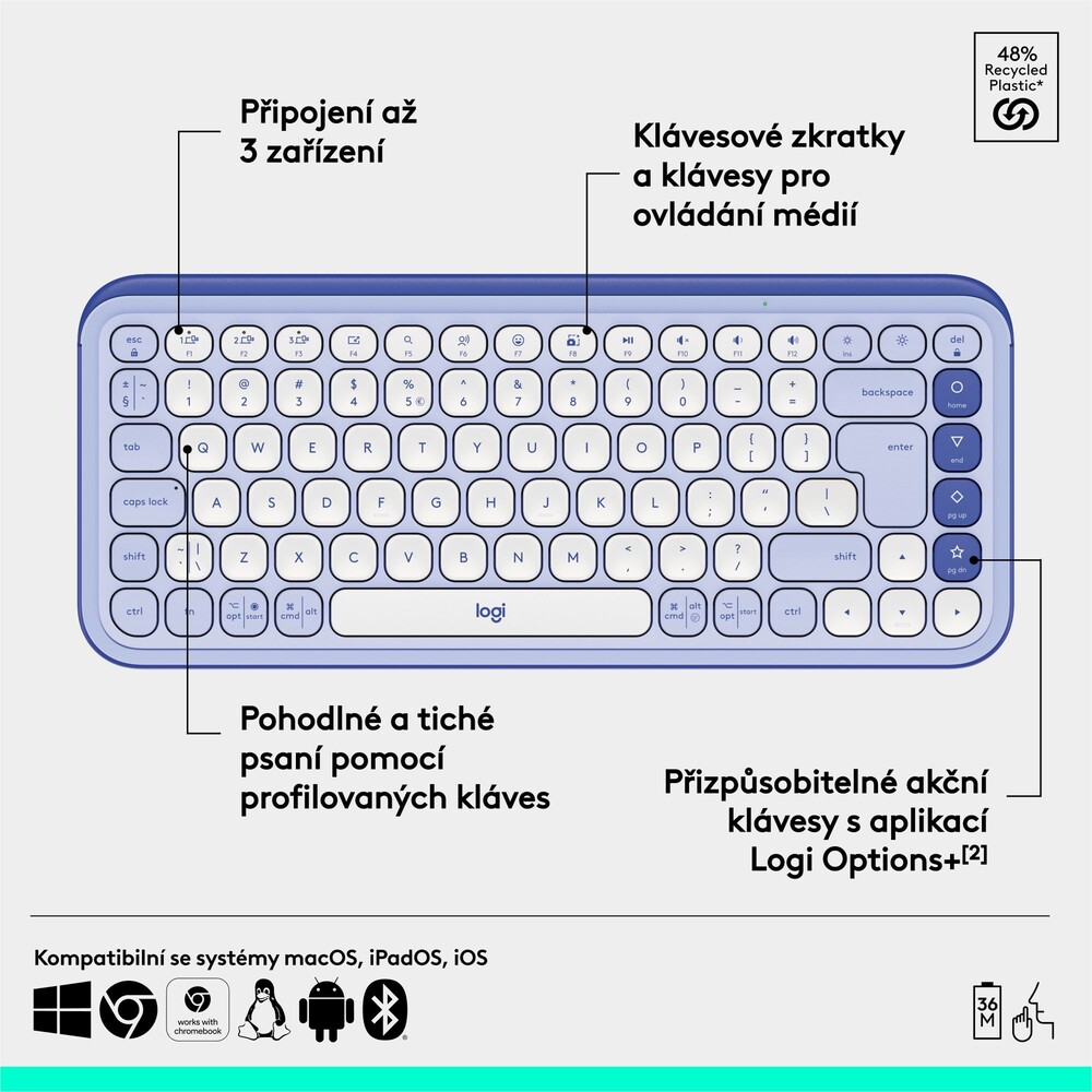 Logitech-POP-ICON-KEYS-US-klavesnice-liliova