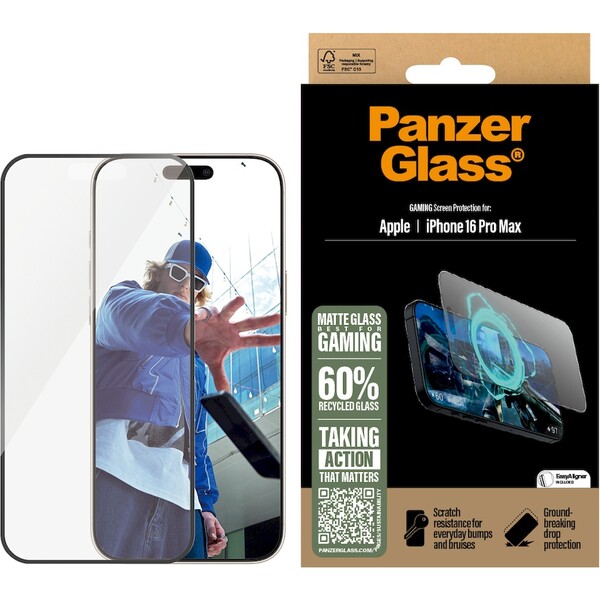 PanzerGlass-Gaming-sklo-pro-hrace-Apple-iPhone-16-Pro-Max