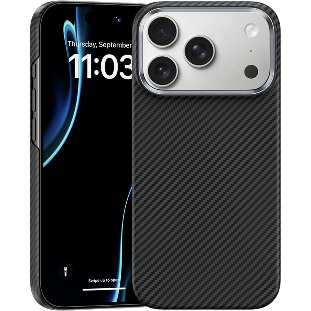 Benks-ArmorAir-600D-Kevlar-MagSafe-kryt-iPhone-17-Pro-Max-Black