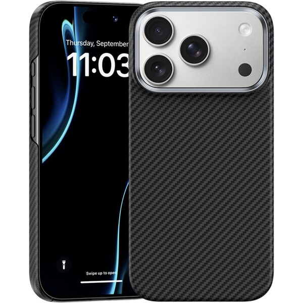 Benks-ArmorAir-600D-Kevlar-MagSafe-kryt-iPhone-17-Pro-Max-Black