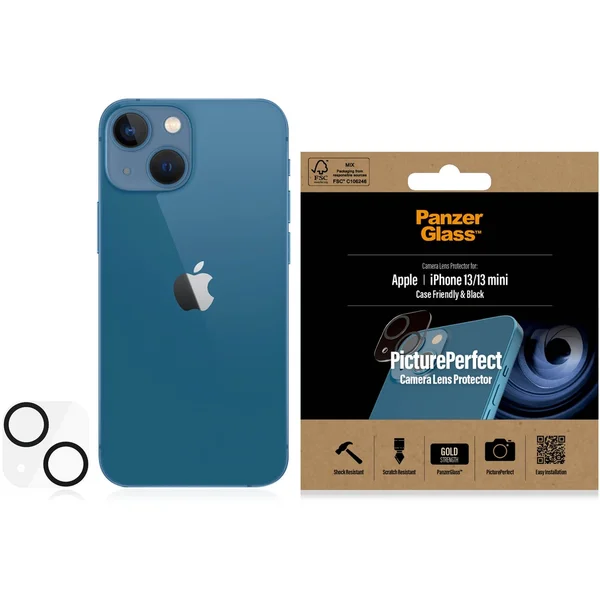 PanzerGlass Camera Protector Apple iPhone 13 mini/13 - Ochranné folie a skla - Obrázek IDKUF00101