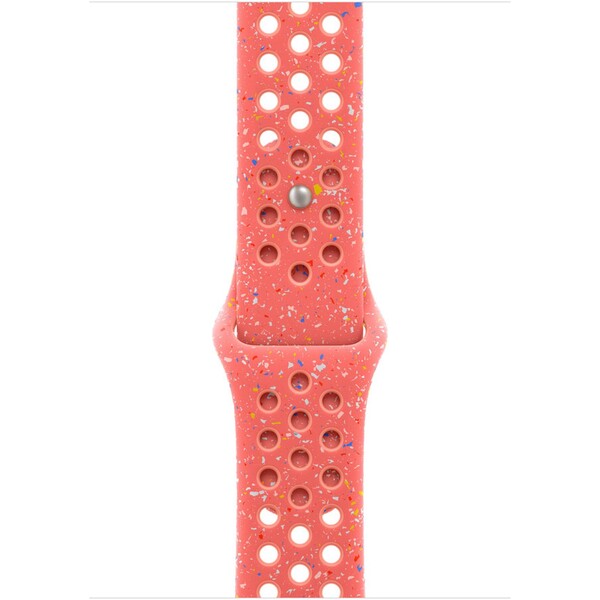 Apple-Watch-49-46-45-44mm-zhave-oranzovy-sportovni-reminek-Nike-M-L