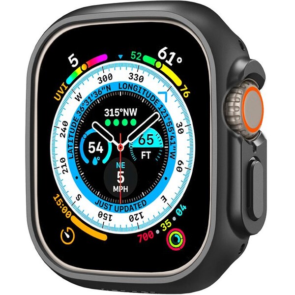 Spigen-Thin-Fit-kryt-Apple-Watch-Ultra-3-2-1-49mm-cerny