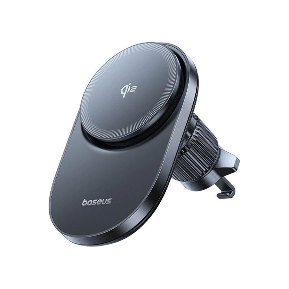 Baseus-PrimeTrip-VC1-Pro-drzak-do-auta-s-bezdratovym-nabijenim-Qi2-do-ventilacni-mrizky-cerny
