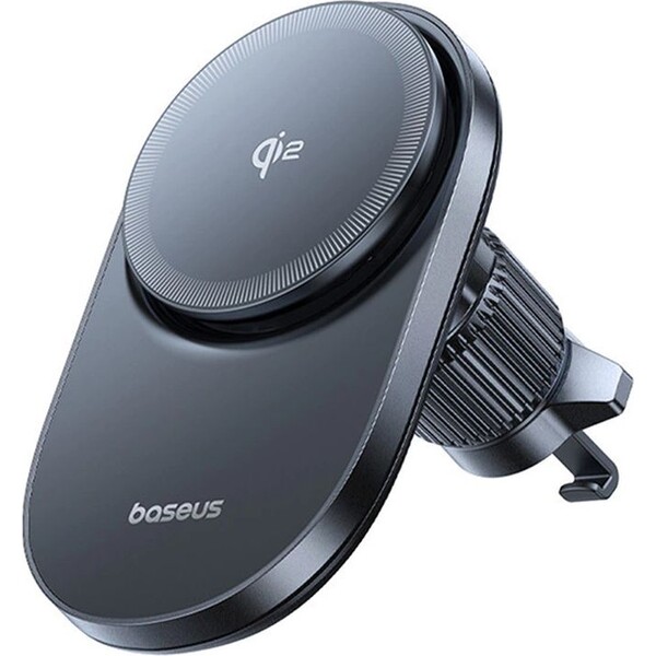 Baseus-PrimeTrip-VC1-Pro-drzak-do-auta-s-bezdratovym-nabijenim-Qi2-do-ventilacni-mrizky-cerny