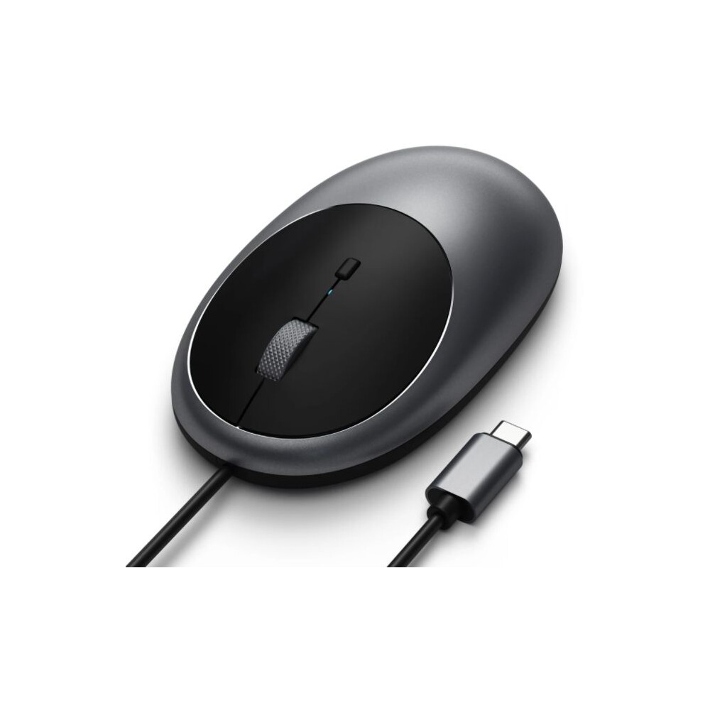 Satechi-C1-USB-C-dratova-mys-vesmirne-seda