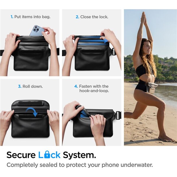 Spigen-Aqua-Shield-WaterProof-Waist-Bag-A620-1-Pack-cerny