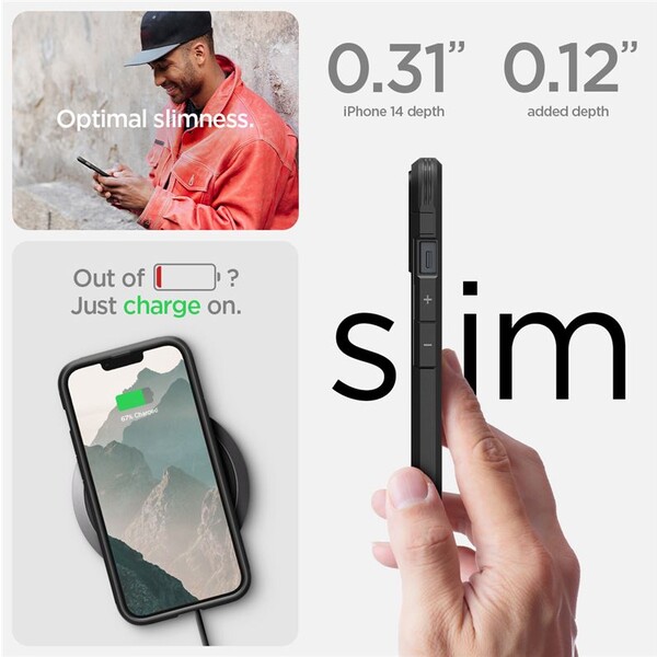 Spigen-Tough-Armor-Mag-kryt-iPhone-14-cerny
