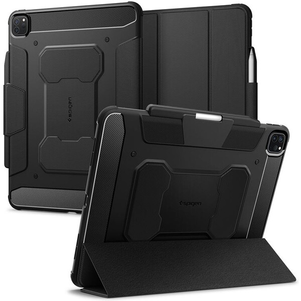 Spigen-Rugged-Armor-Pro-pouzdro-iPad-Pro-13-2025-cerne