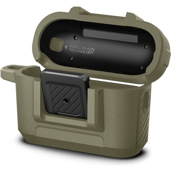 Spigen-Lock-Fit-odolne-pouzdro-Apple-AirPods-Pro-2-gen-vintage-khaki