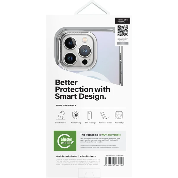 UNIQ LifePro Xtreme MagClick kryt iPhone 15 Pro Iridescent (duhový) - Pouzdra - Obrázek IO69000601