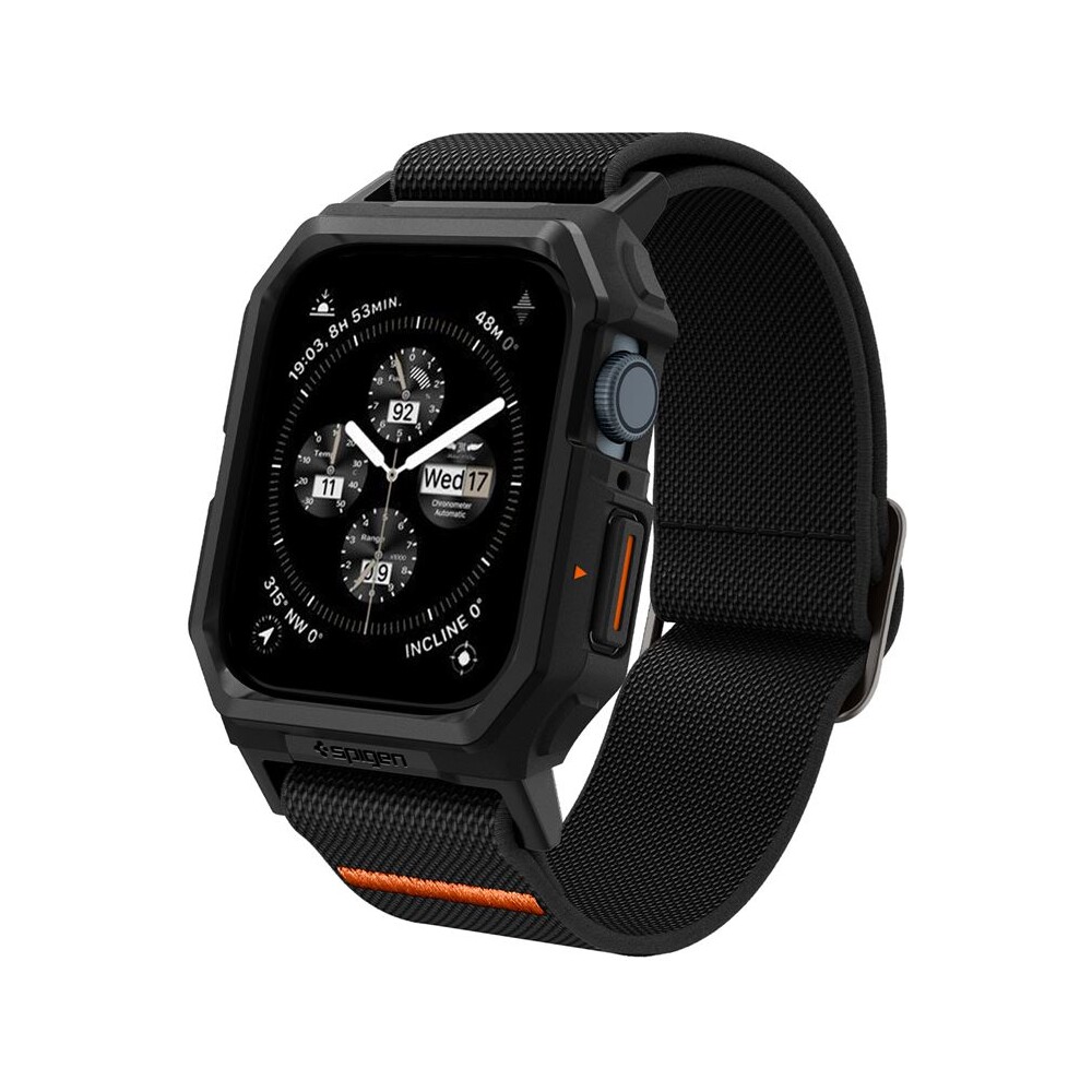 Spigen-Lite-Fit-Pro-reminek-Apple-Watch-45-44mm-matne-cerny
