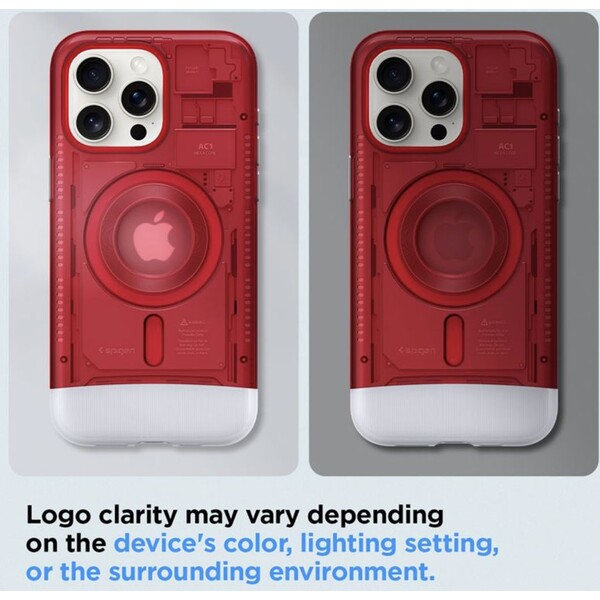 Spigen-Classic-C1-MagFit-kryt-iPhone-15-Pro-cerveny