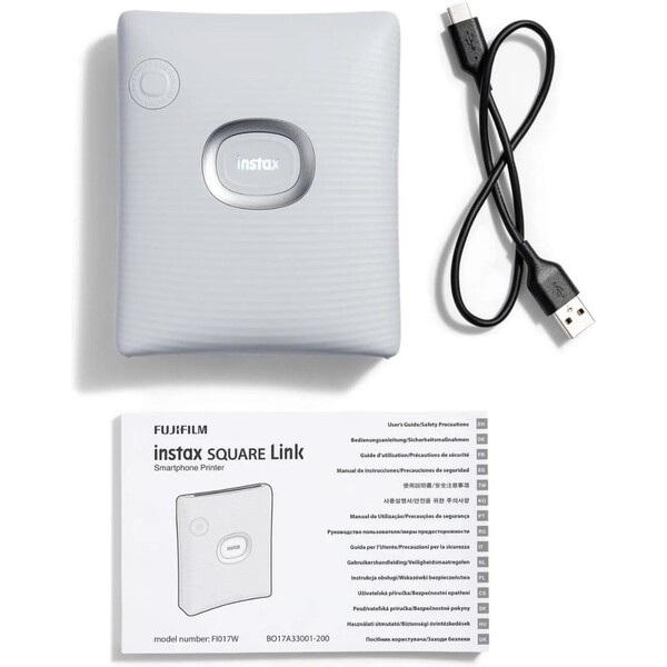 Fujifilm-Instax-SQ-Link-tiskarna-bila