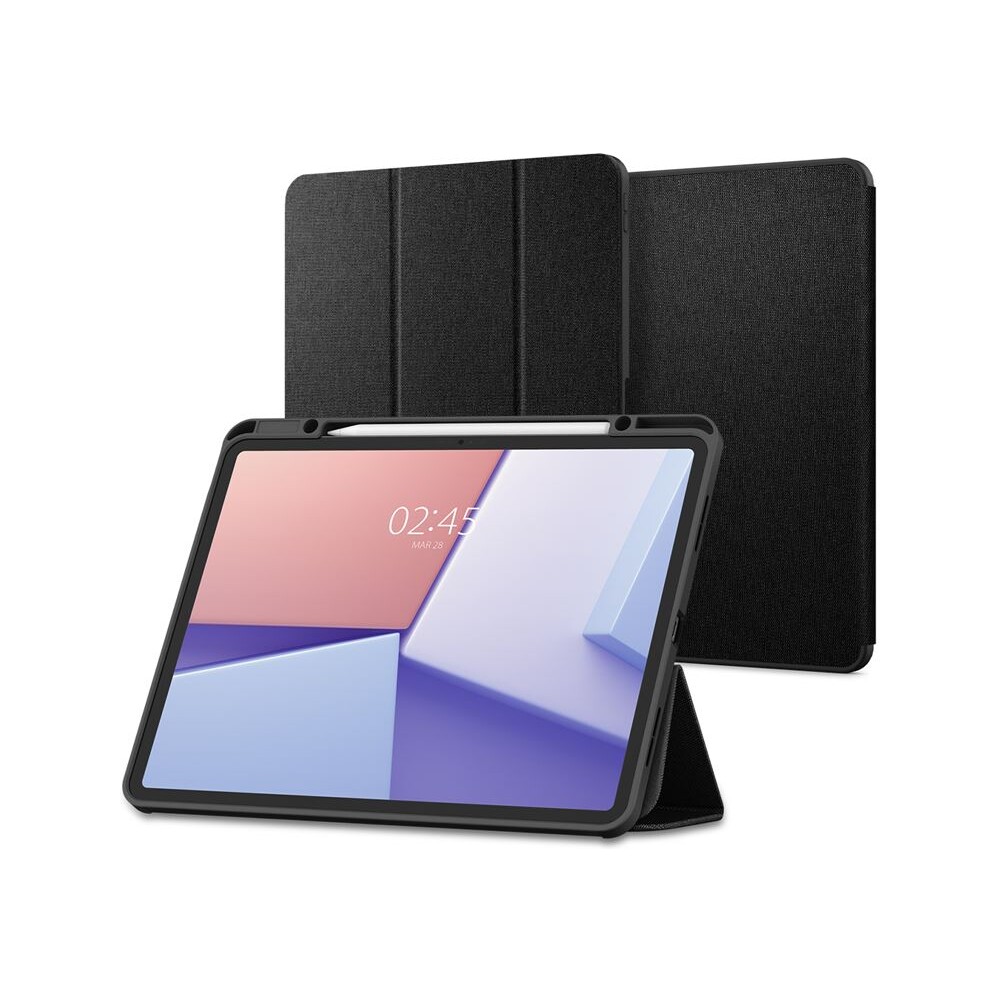 Spigen-Urban-Fit-pouzdro-iPad-Air-13-2024-2026-cerne