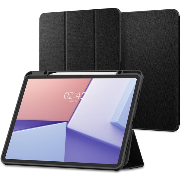 Spigen-Urban-Fit-pouzdro-iPad-Air-13-2024-2026-cerne