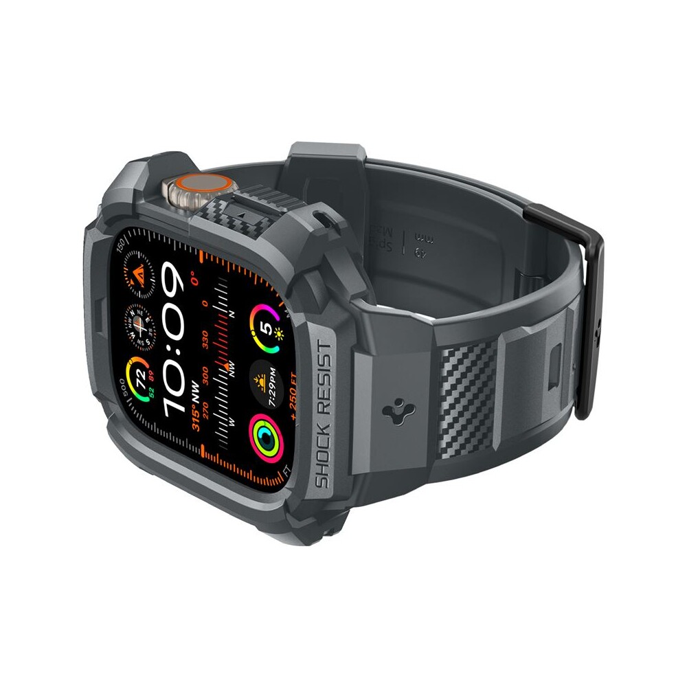 Spigen-Rugged-Armor-Pro-reminek-s-pouzdrem-Apple-Watch-Ultra-3-2-1-49mm-sedy