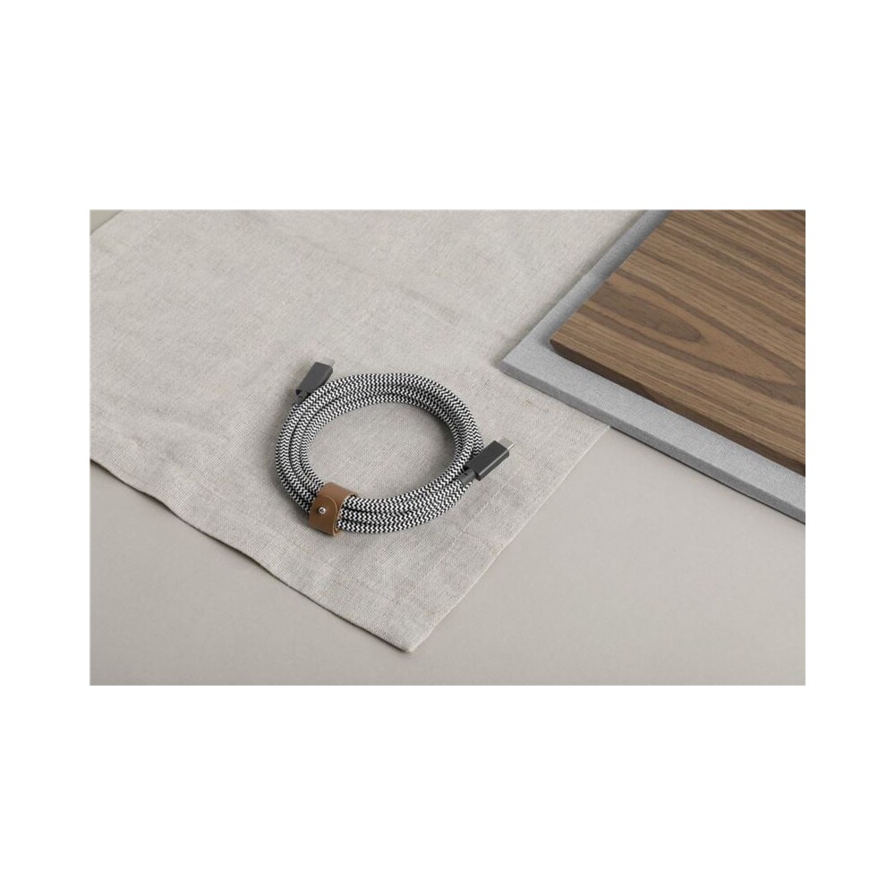 Native-Union-Belt-Cable-Pro-USB-C-USB-C-napajeci-kabel-240W-2-4m-zebra