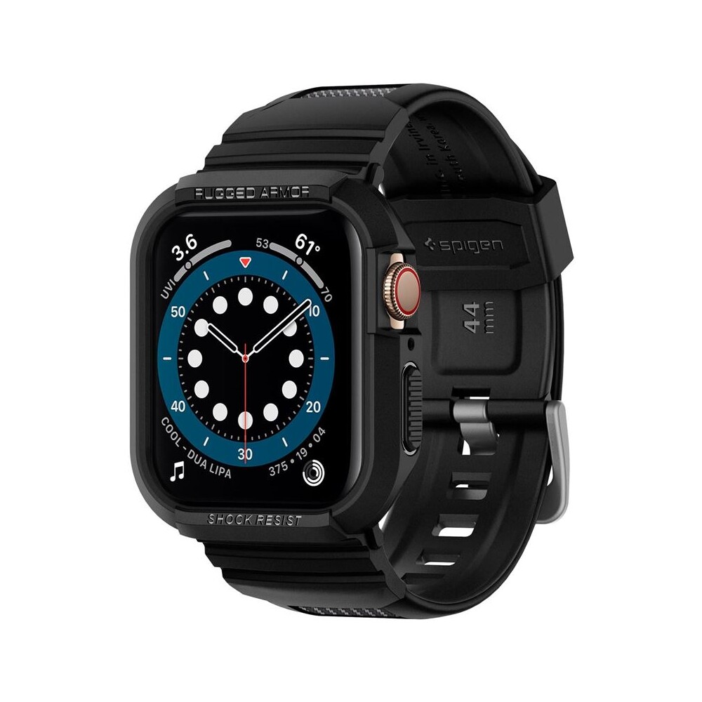 Spigen-Rugged-Armor-Pro-reminek-s-pouzdrem-Apple-Watch-45-44mm-cerny