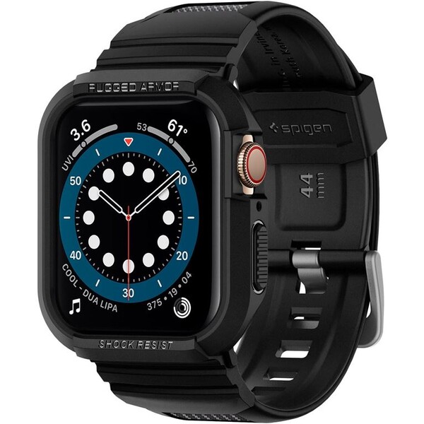 Spigen-Rugged-Armor-Pro-reminek-s-pouzdrem-Apple-Watch-45-44mm-cerny