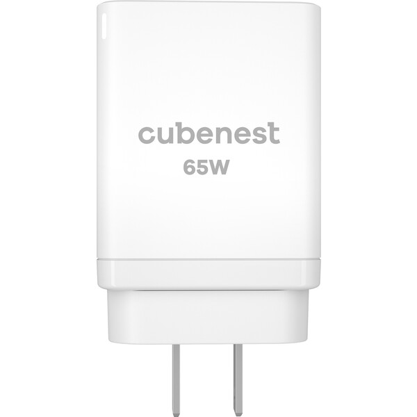 CubeNest-S3D1-PD-cestovni-adapter-65W-bily
