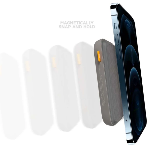 Xtorm Wireless Power Bank 5000 mAh šedá iWant.cz