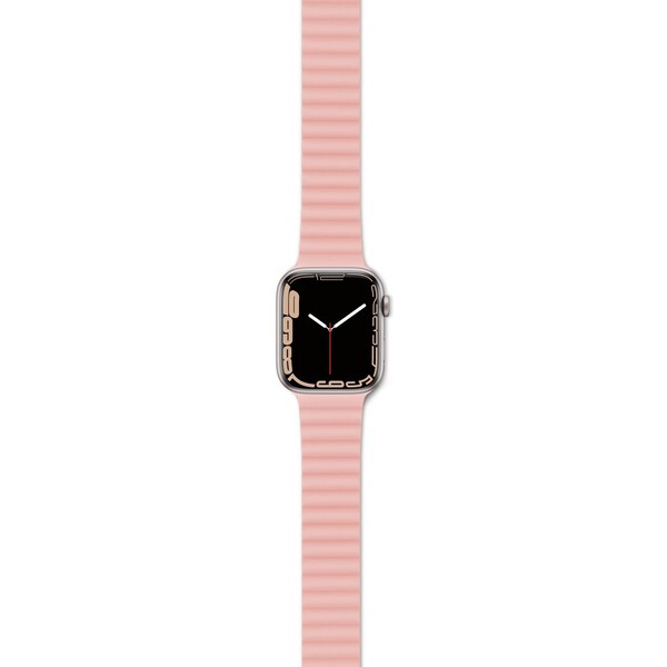 Epico-Watch-Strap-Magnetic-pro-Apple-Watch-42-44-45-49-mm-ruzova-seda
