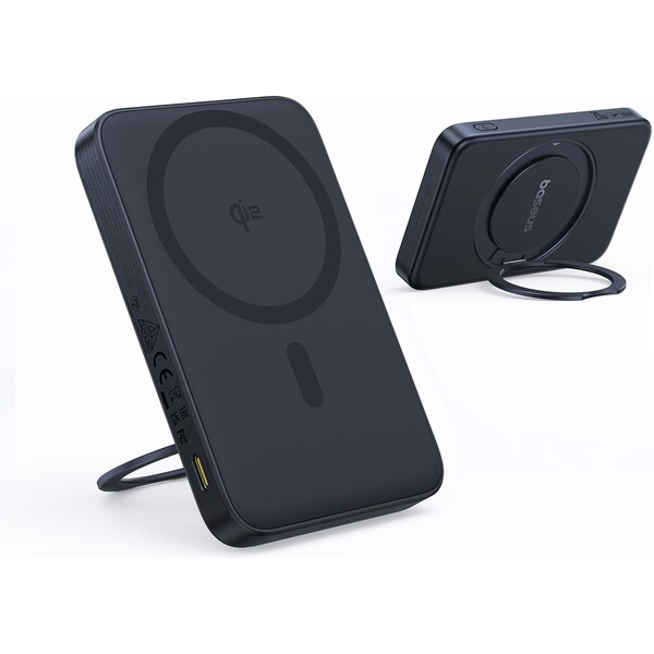 Baseus-PicoGo-Qi2-s-otocnym-stojanem-a-bezdratovym-nabijenim-powerbanka-5000mAh-20W-USB-C-cerna