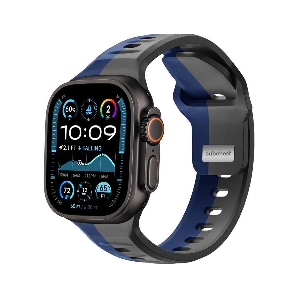 CubeNest-Premium-Silicon-Band-reminek-Apple-Watch-42-49-mm-sedy-tmave-modry