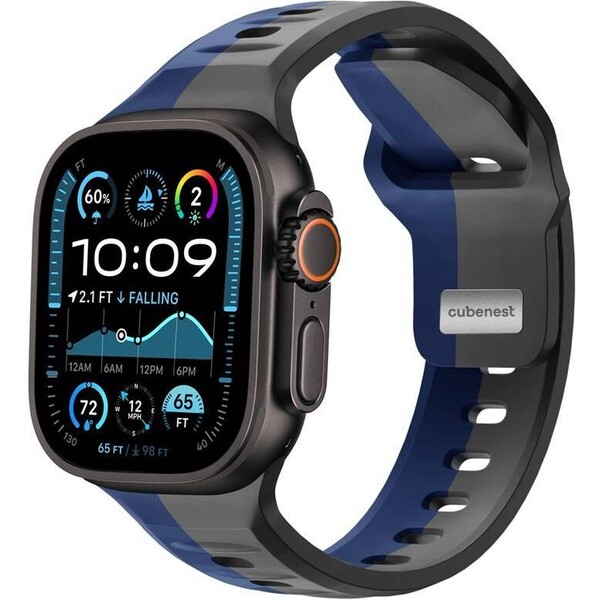 CubeNest-Premium-Silicon-Band-reminek-Apple-Watch-42-49-mm-sedy-tmave-modry