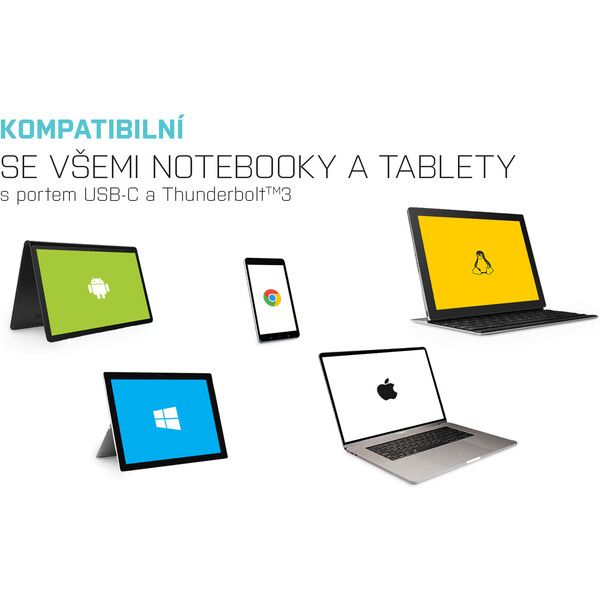 i-tec-USB-C-DisplayPort-kabel-4K-2m-cerny