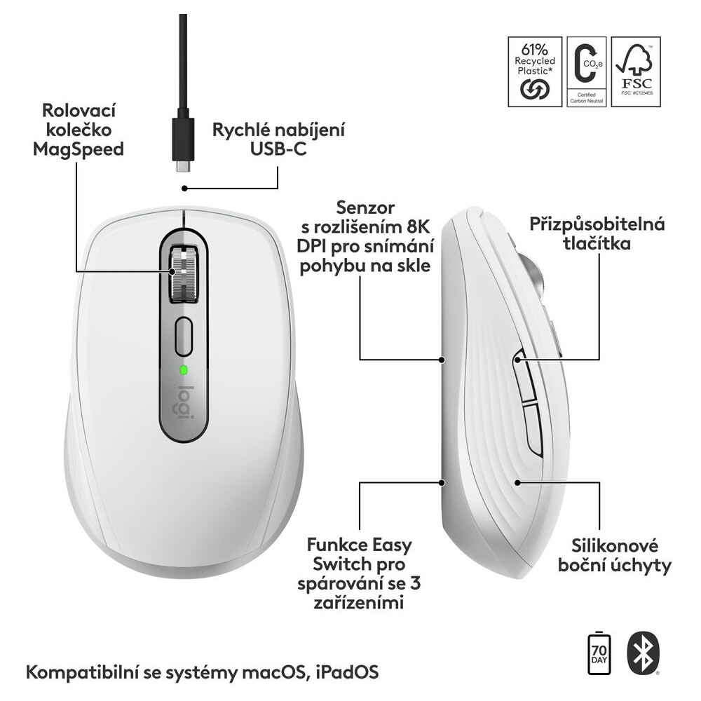 Logitech-MX-Anywhere-3S-for-Mac-mys-svetle-seda