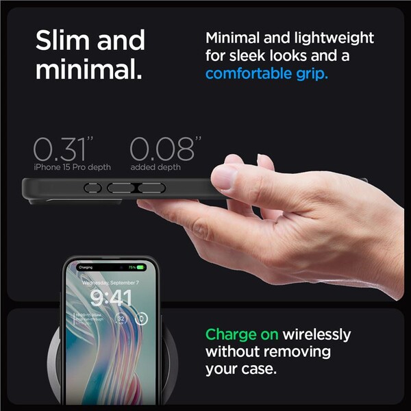 Spigen-Crystal-Hybrid-kryt-iPhone-15-Pro-matne-cerny