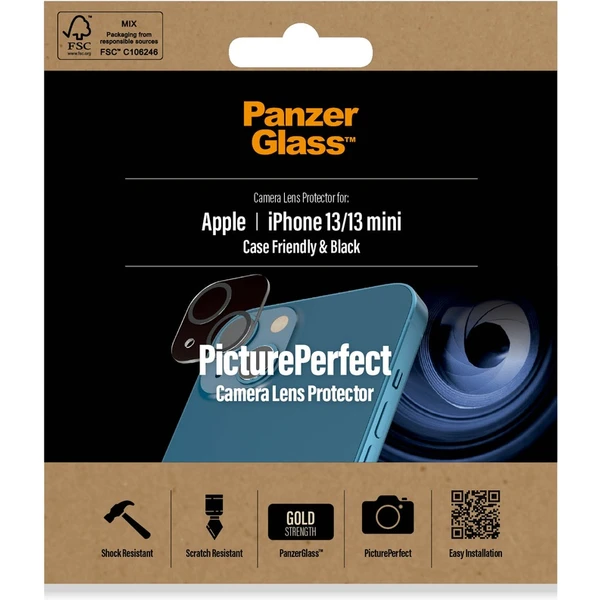 PanzerGlass Camera Protector Apple iPhone 13 mini/13 - Ochranné folie a skla - Obrázek JDKUF00101