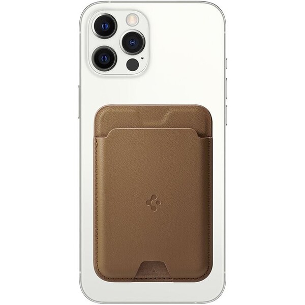 Spigen-Wallet-Valentinus-MagFit-MagSafe-penezenka-hneda