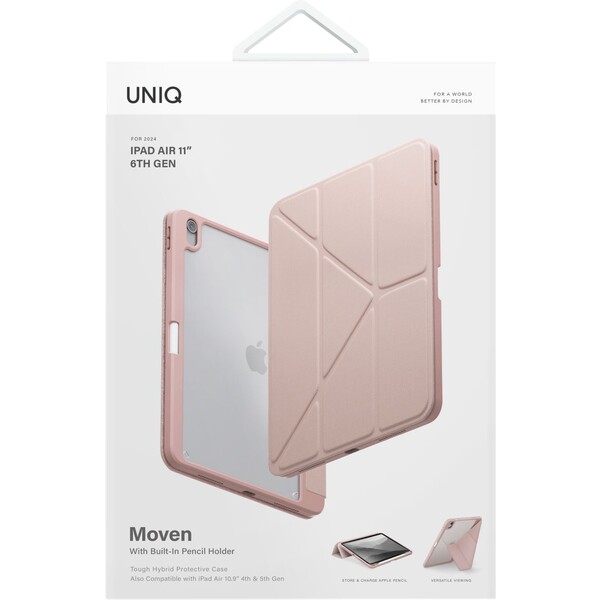 UNIQ-Moven-pouzdro-iPad-Air-11-2024-2026-ruzove