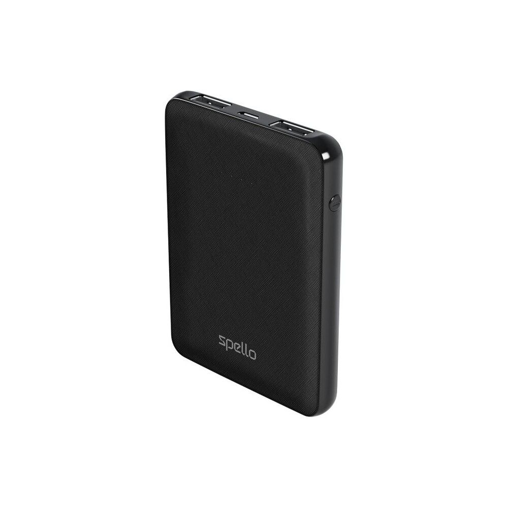 Spello-Pocket-powerbanka-10W-5000mAh-cerna