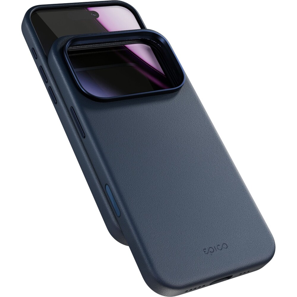 Epico-Leather-Pro-Mag-kryt-pro-iPhone-17-Pro-Max-Qi2-Magsafe-kompatibilni-modry